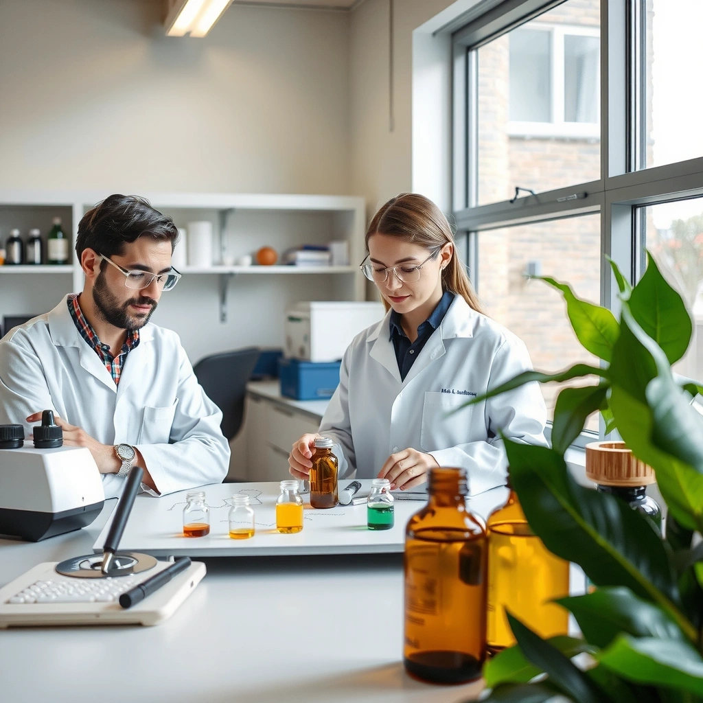 Natural ingredients laboratory testing